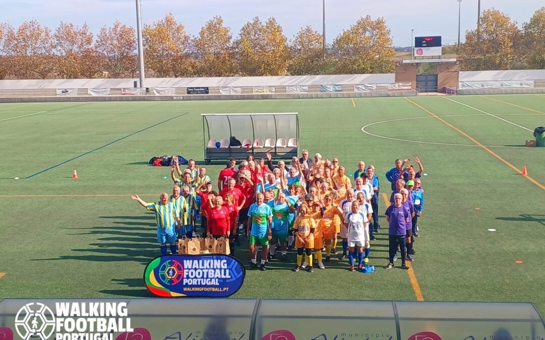 Aljustrel Recebe a 3.ª Etapa do Circuito Nacional de Walking Football